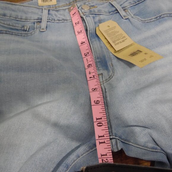 Levi's 721 High-Rise Skinny Lightwash Jeans Ladies Size 16 Med W33 L30 - Picture 10 of 11